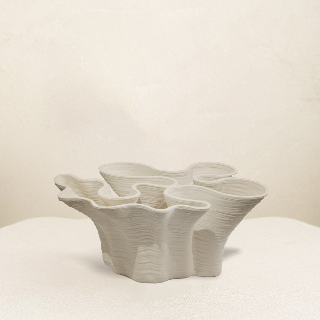 "Strata Undulating" Sculptural Centerpiece - Large - IDC243-A18