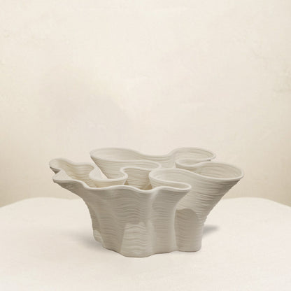 "Strata Undulating" Sculptural Centerpiece - Large - IDC243-A18