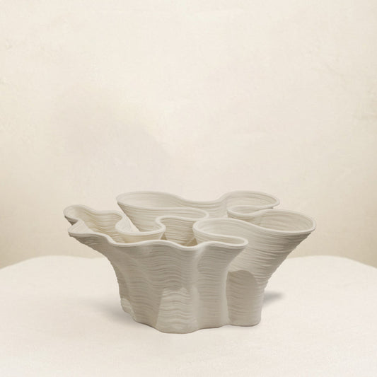 "Strata Undulating" Sculptural Centerpiece - Large - IDC243-A18