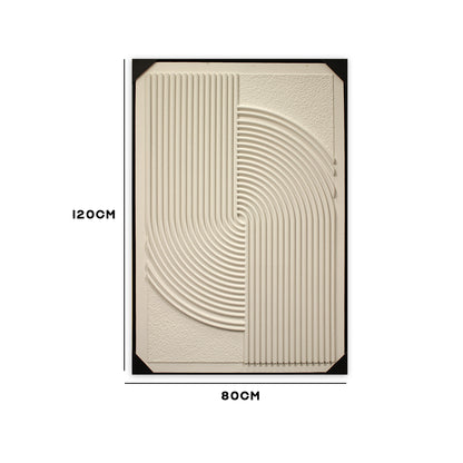 Swirl Relief Wall Frame IDC121-A30