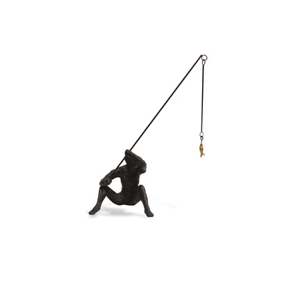The Patient Angler Abstract Figurine  IDC244-A6