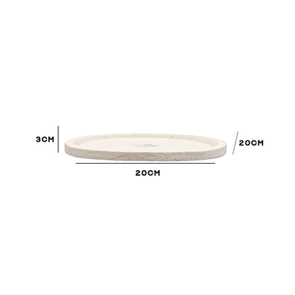 Minimal Stone Trinket Tray Showpiece IDC233-A22