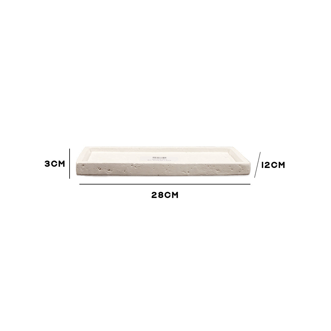 Minimalist Stone Tray Showpiece IDC233-A23