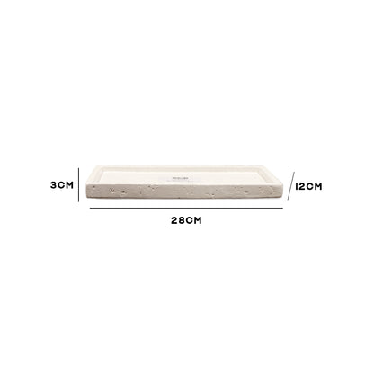 Minimalist Stone Tray Showpiece IDC233-A23