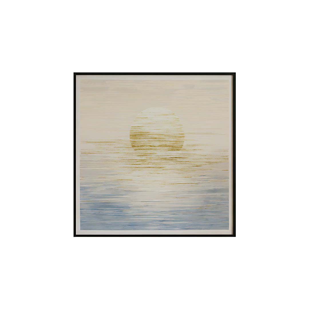Tufted Wavy Abstract Luxe Wall Frame IDC62-A96