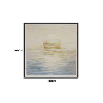 Tufted Wavy Abstract Luxe Wall Frame IDC62-A96