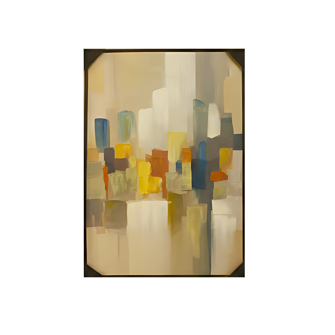 Urban Glow Abstract Wall Art IDC62-A104