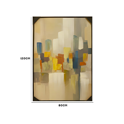 Urban Glow Abstract Wall Art IDC62-A104