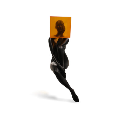 Veiled in Amber Figurative Sculpture IDC244-A1