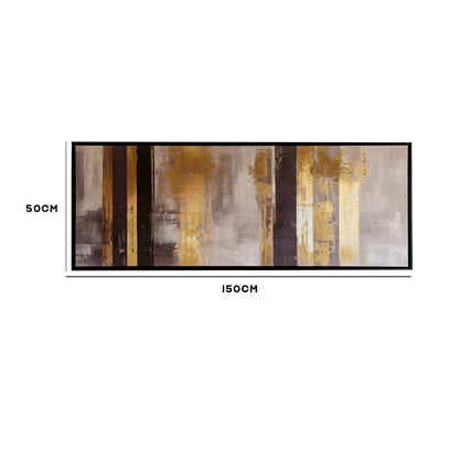 Urban Textured Gold & Grey Wall Frame IDC62-A121