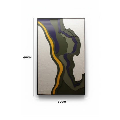 Abstract Layered 3D Wall Art ID37-126