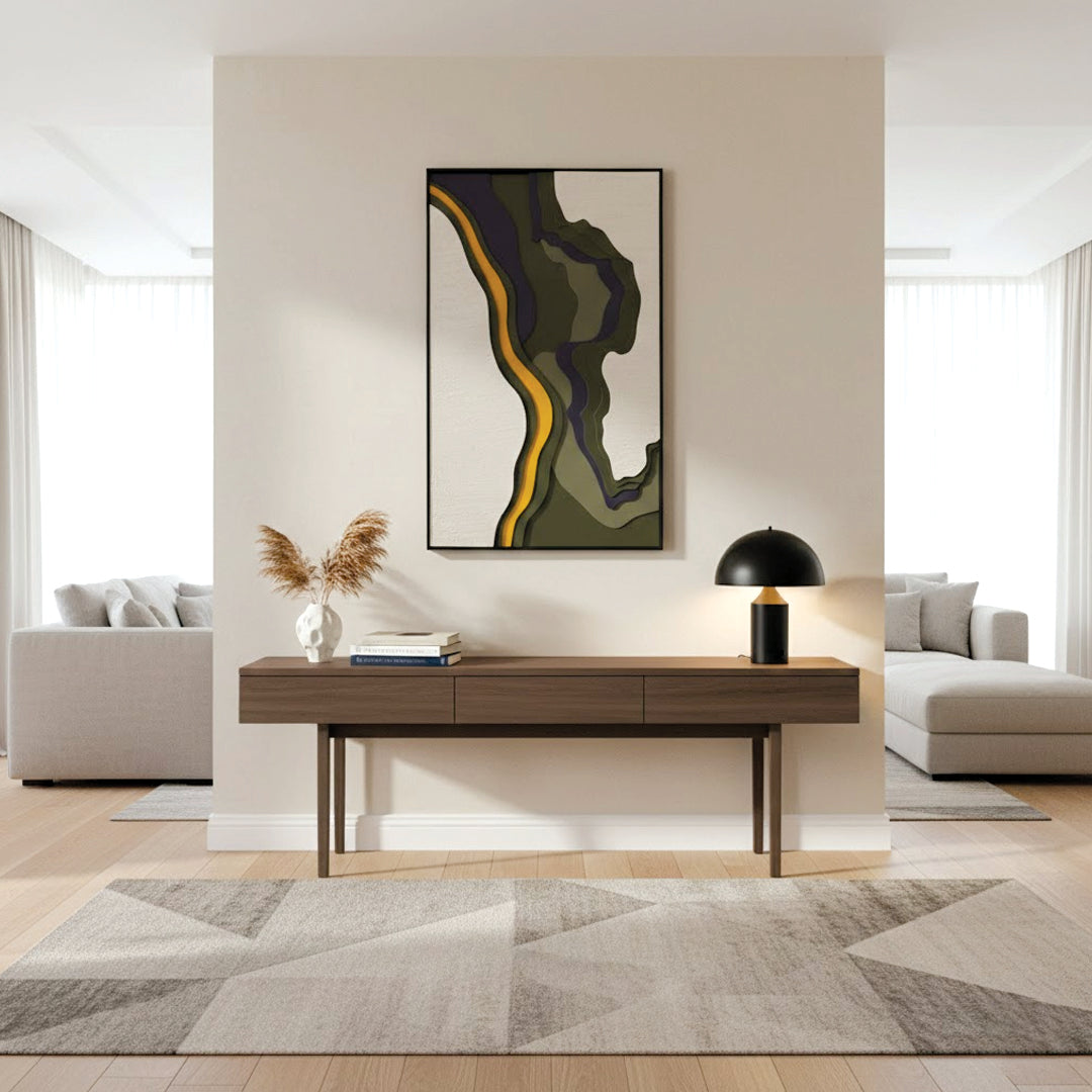 Abstract Layered 3D Wall Art ID37-126