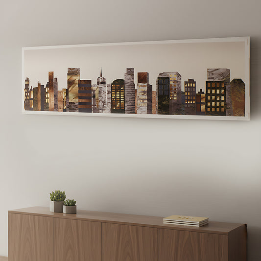 Panoramic Cityscape Wall Art IDC62-A127