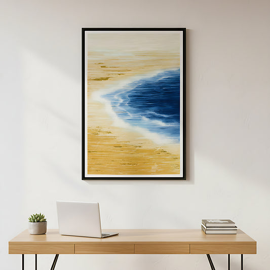 Coastal Beach Abstract Wall Art IDC62-A76