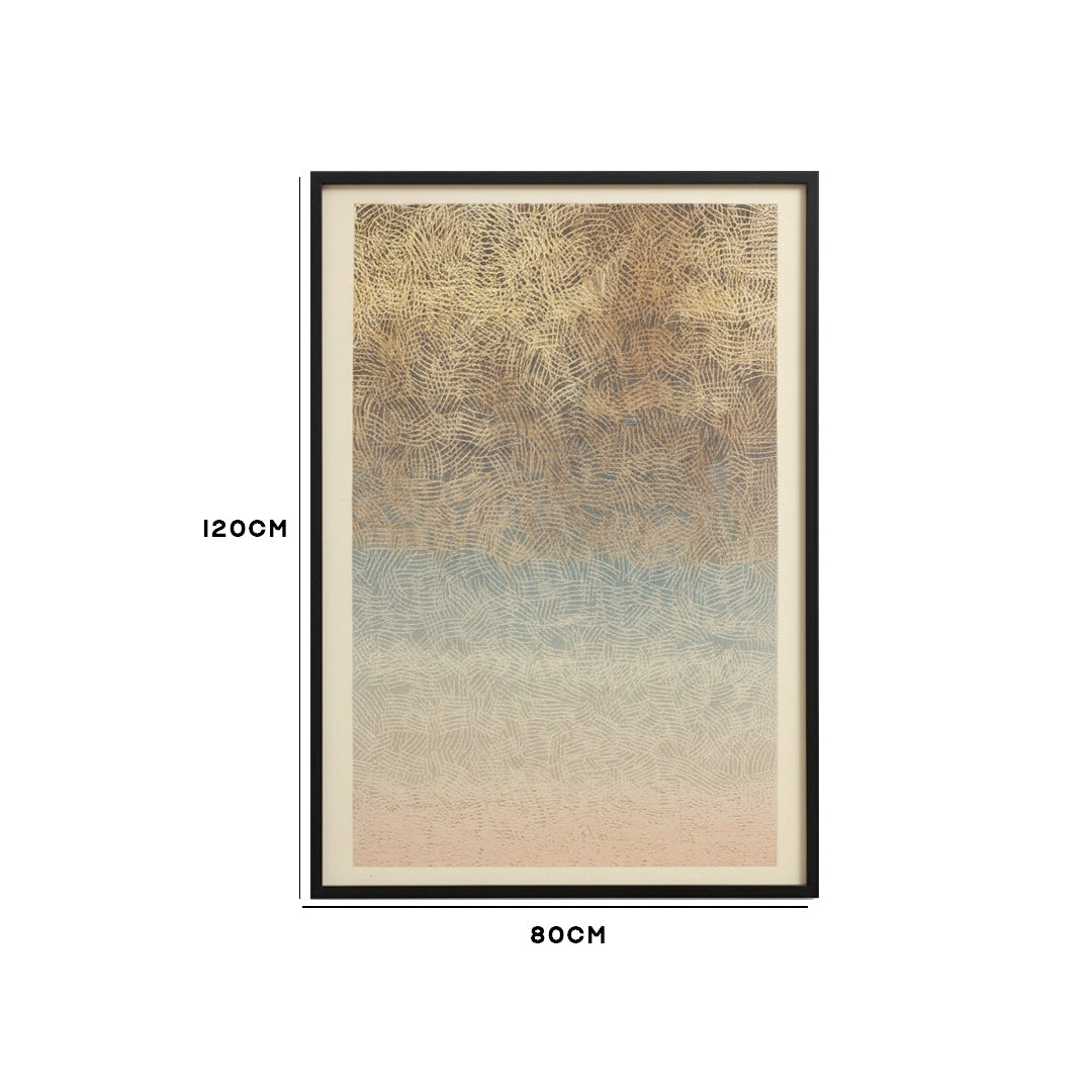 Textured Gradient Abstract Wall Art IDC62-A74