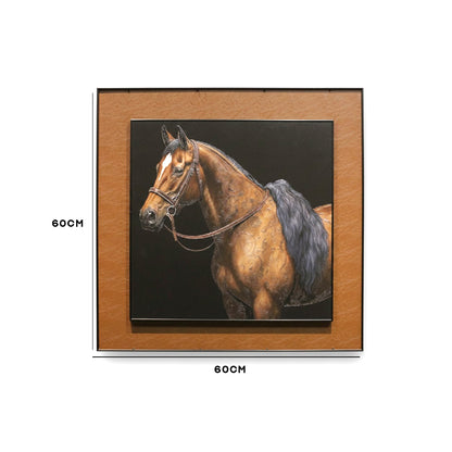 Majestic Horse Portrait Wall Frame IDC211-A5