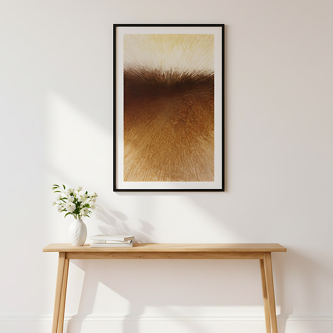 Abstract Sunburst Wall Art IDC62-A77