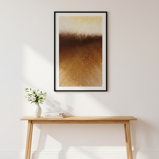 Abstract Sunburst Wall Art IDC62-A77