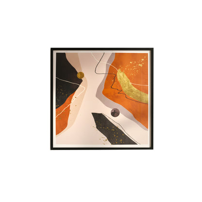 Abstract Modern Art Print Wall Frame IDC62-A110