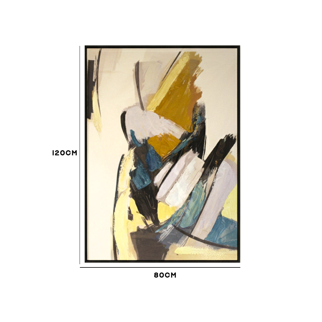 Modern Abstract Expressionism Wall Frame IDC62-A107
