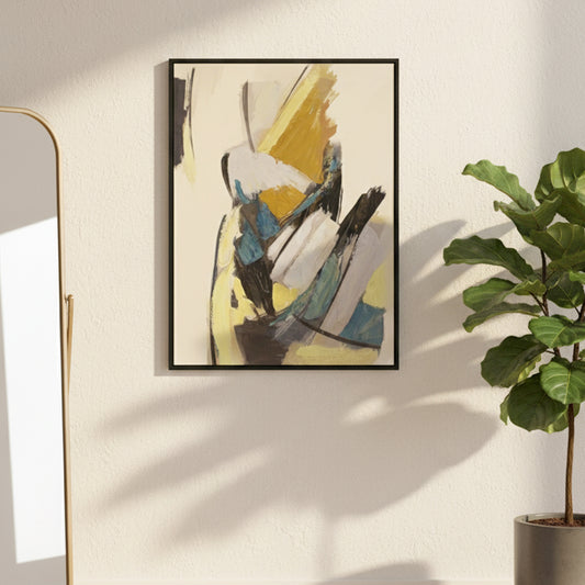 Modern Abstract Expressionism Wall Frame IDC62-A107