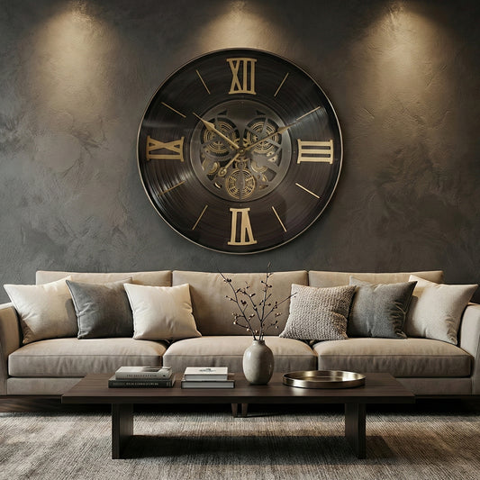 Gear Metal Wall Clock IDC209-A10