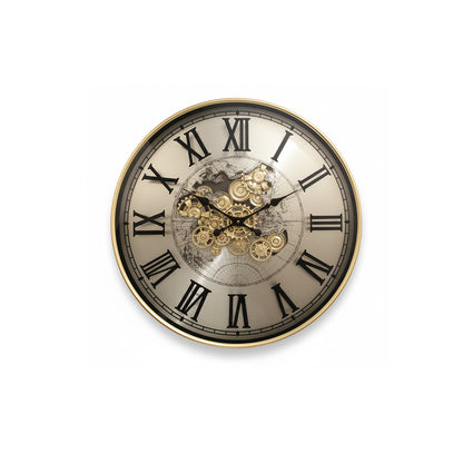 Luxury Gold Roman Numeral Wall Clock IDC209-A20