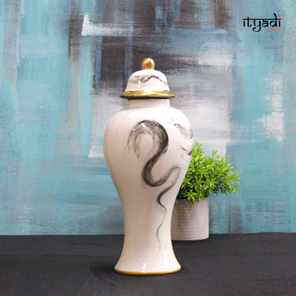 Designer Ceramic Jar IDC150-A22