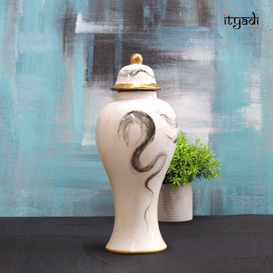 Designer Ceramic Jar IDC150-A22