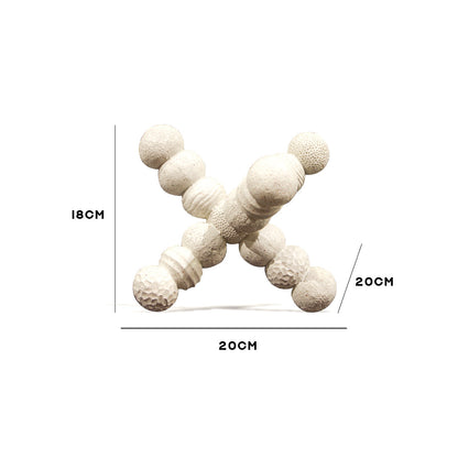 White Orb Decorative Sculpture IDC232-A8