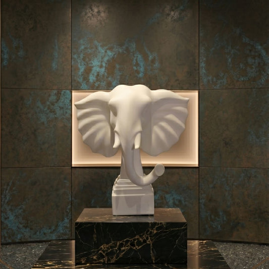 Elephant Head Showpiece IDC71-A192