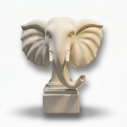 Majestic Elephant Head Showpiece IDC71-A191