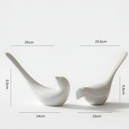 Minimalist Bird Duo Showpiece IDC71-A193