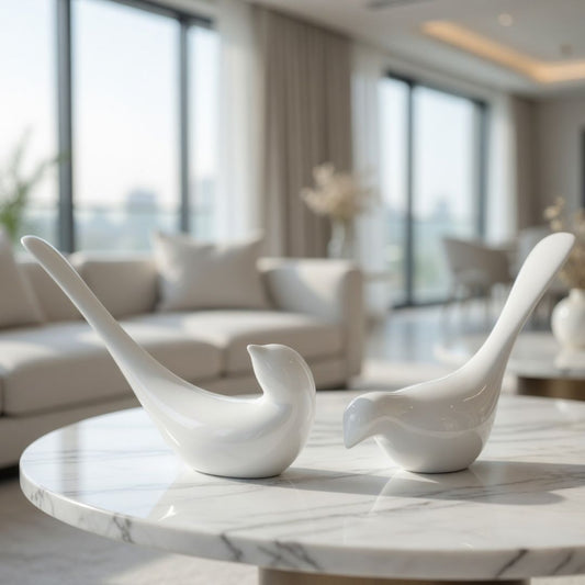 Minimalist Bird Duo Showpiece IDC71-A193