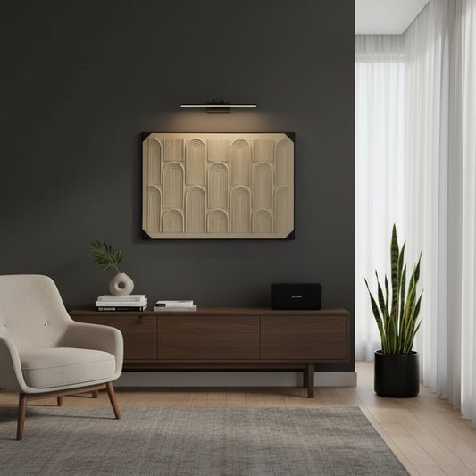 Mid-Century Modern Arch Relief Wall Frame IDC121-A29