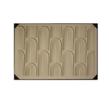 Mid-Century Modern Arch Relief Wall Frame IDC121-A29